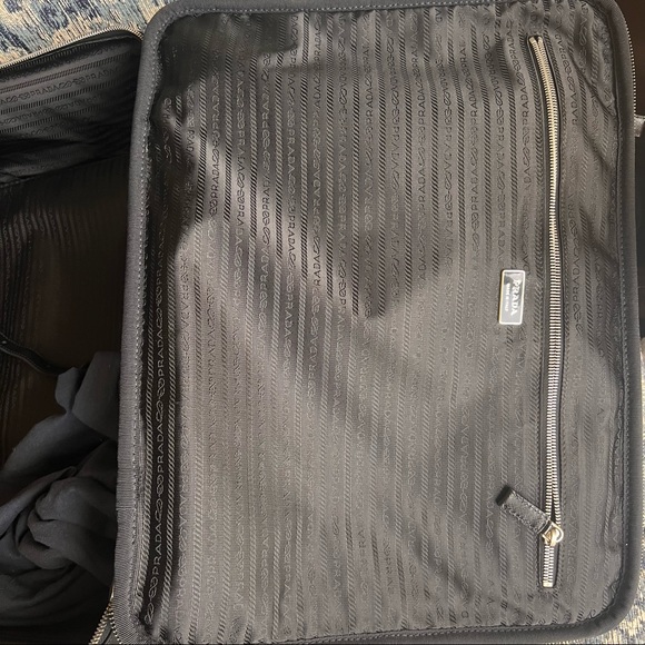 Prada Rolling Suitcase Luggage Travel Bag - Picture 10 of 15